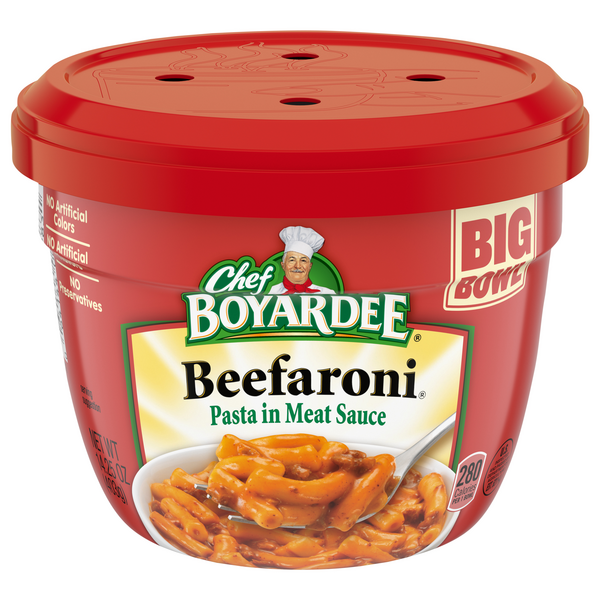 Save on Chef Boyardee Beefaroni Big Bowl Order Online Delivery GIANT