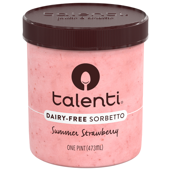 Talenti Dairy Free Summer Strawberry Sorbetto