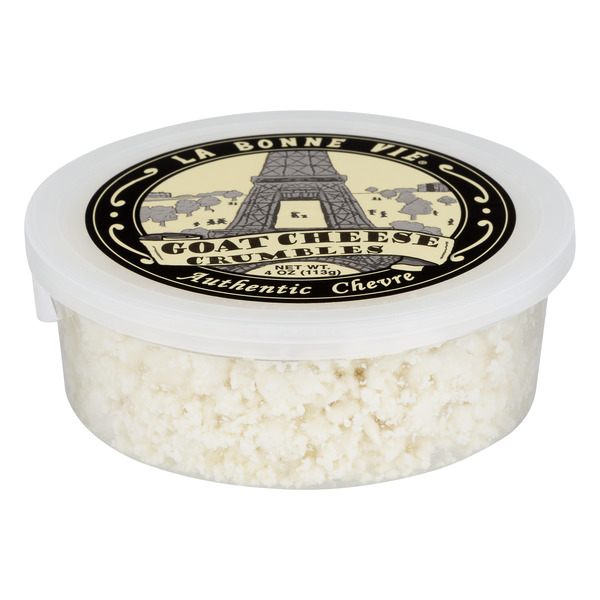 Save on La Bonne Vie Goat Cheese Crumbles Order Online Delivery GIANT