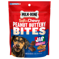 Milk-Bone Soft & Chewy Peanut Buttery Bites with Bacon Dog Snacks
