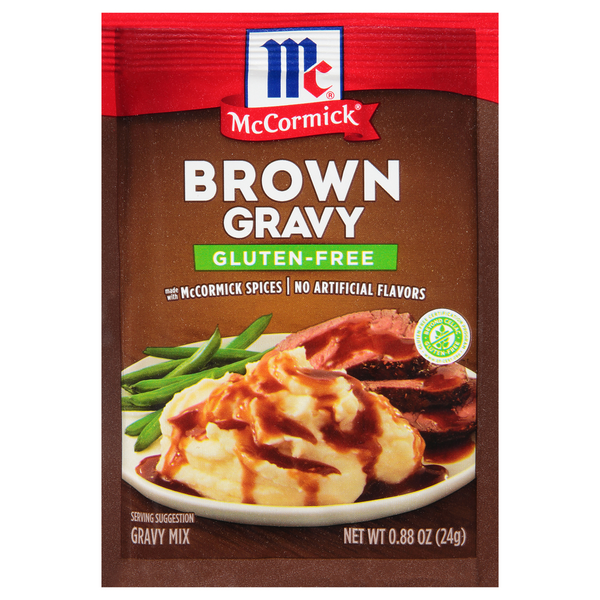 Save on McCormick Gravy Mix Packet Brown Gluten Free Order Online