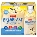 Carnation Breakfast Essentials French Vanilla Nutritional Drink - 6 pk