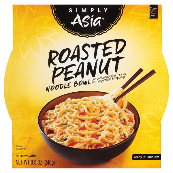 Save on Simply Asia Noodle Bowl Roasted Peanut Mild Order Online