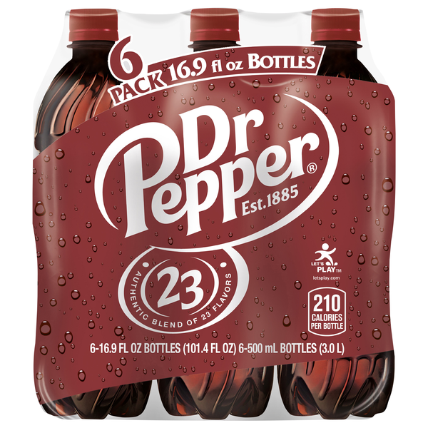Dr Pepper Soda - 6 pk