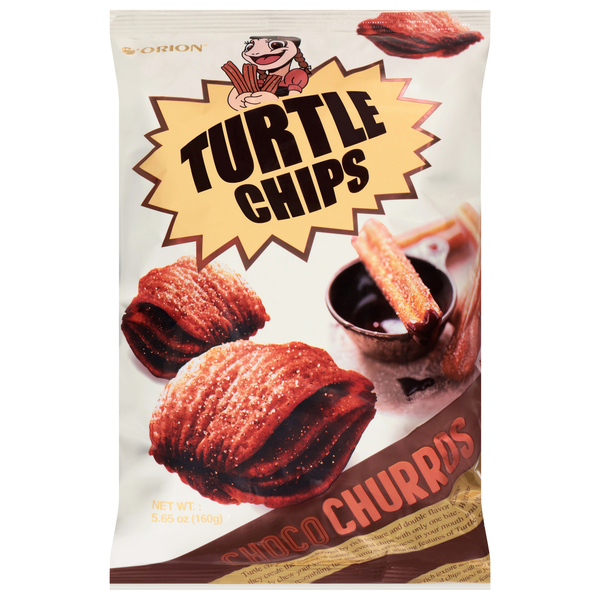 Orion Choco Churros Turtle Chips