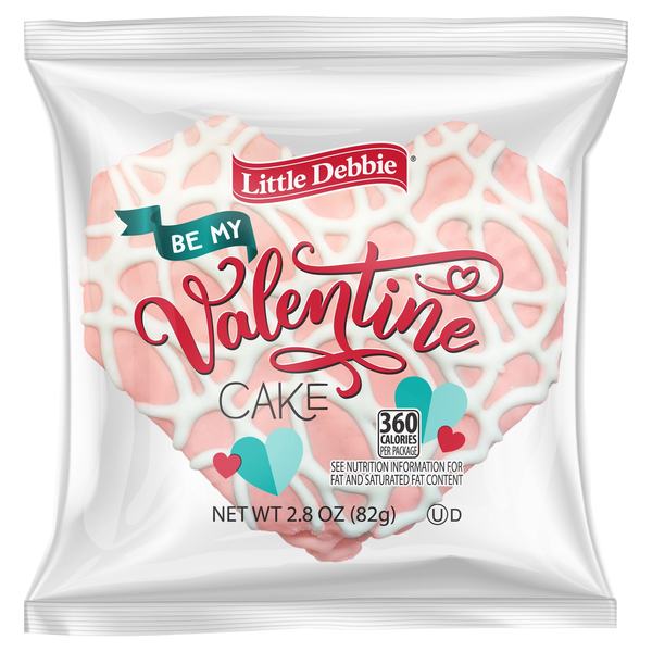 Little Debbie Be My Valentine's Day Snack Cake