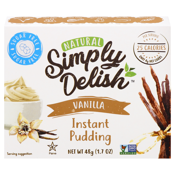 Simply Delish Natural Vanilla Instant Pudding