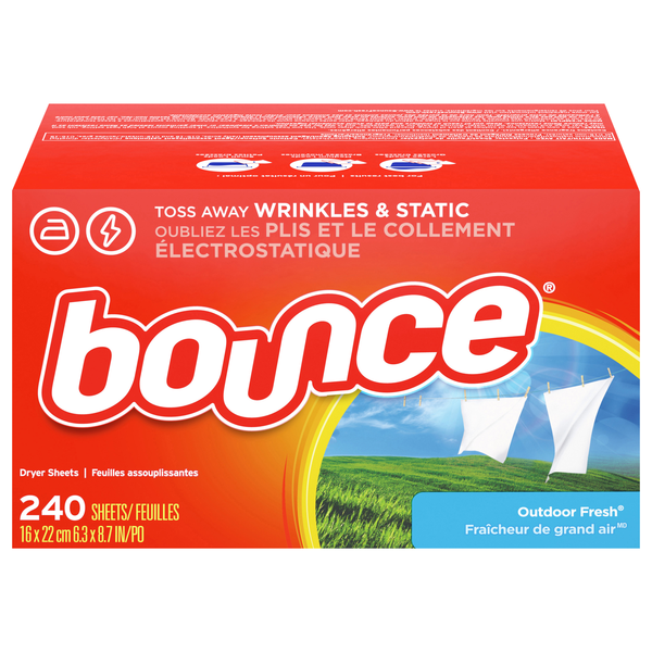 Bounce Outdoor Fresh Dryer Sheets