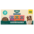 Jinx Homemades Variety Dog Food Meal Topper Mega Pack - 18 ct