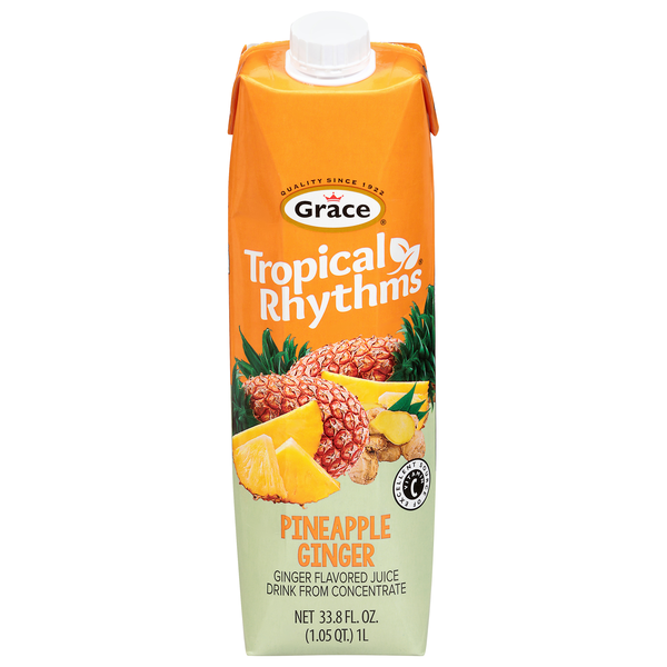 Grace Tropical Rhythms Pineapple Ginger Juice Drink