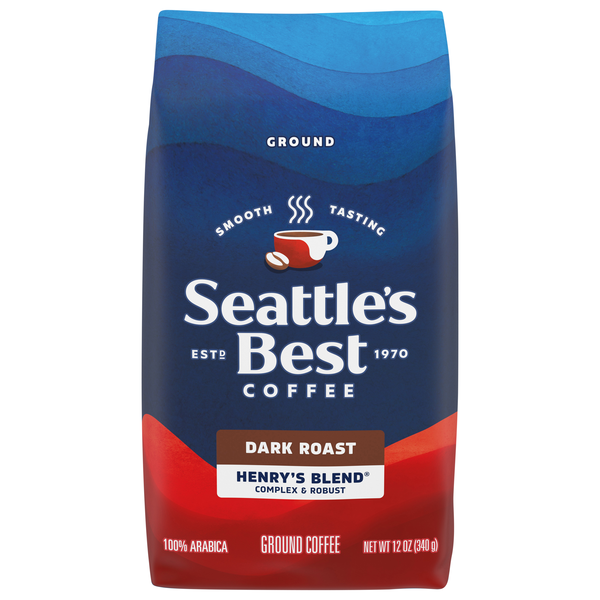 Seattle's Best Henry's Blend Dark Roast Ground Coffee