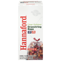 Hannaford Clear Outdoor Drawstring Trash Bags 30 Gallon