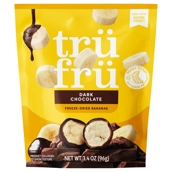 Tru Fru Dark Chocolate Freeze-Dried Bananas