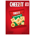 Cheez-It Snap'd White Cheddar Baked Crackers Packs - 12 ct
