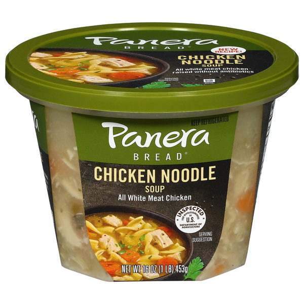 Panera Bread Chicken Noodle Soup Refrigerated