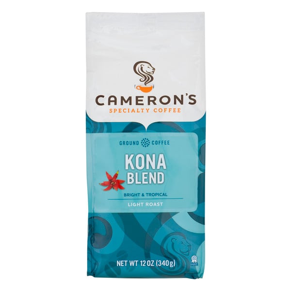 Save on Cameron's Specialty Coffee Kona Blend Light Roast Ground Coffee