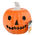 Smart Living Light Up Halloween Decoration Orange Pumpkin