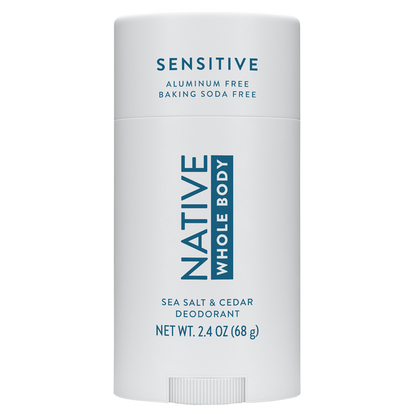 Native Sensitive Aluminum Free Sea Salt & Cedar Whole Body Deodorant