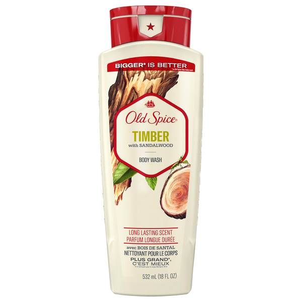 Old Spice Men Timber with Sandalwood Body Wash