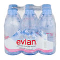 Evian Natural Spring Water - 6 pk