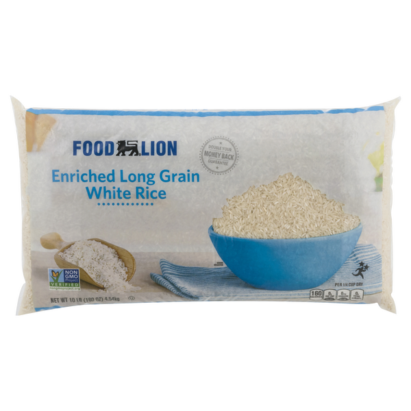 Save on Food Lion White Rice Enriched Long Grain Order Online Delivery Food Lion