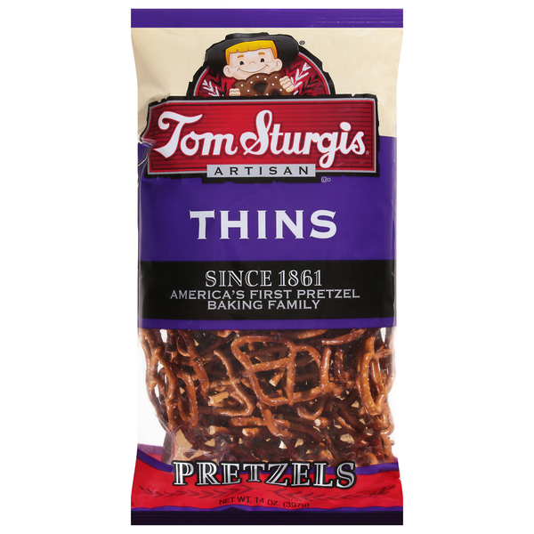 Tom Sturgis Artisan Thins Pretzels
