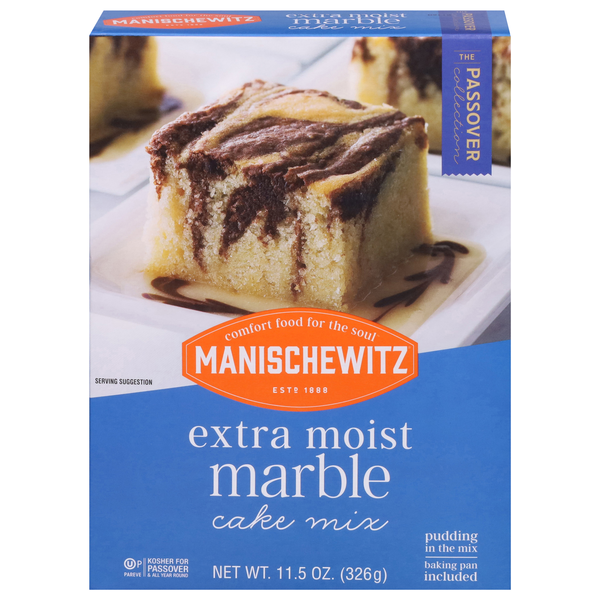 Manischewitz Extra Moist Marble Cake Mix Kosher For Passover