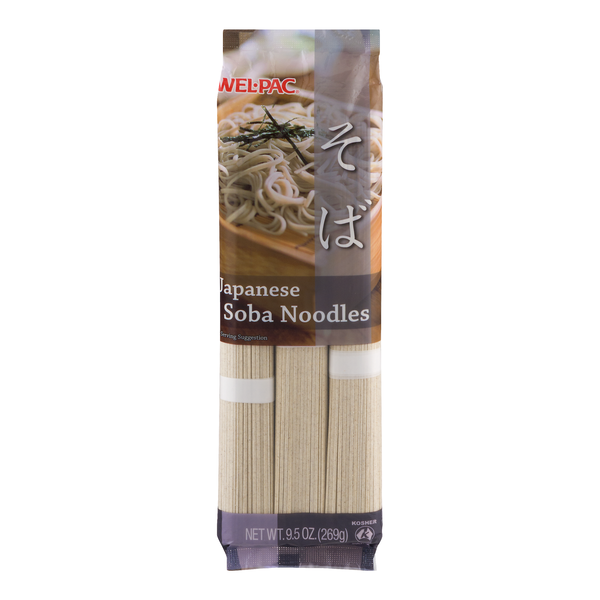 Wel-Pac Japanese Buckwheat Soba Noodles - 3 ct