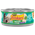 Friskies Indoor Saucy Seafood Bake with Garden Greens Adult Wet Cat Food