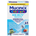 Mucinex Mini Melts Children's Strawberry Vanilla Expectorant Packets