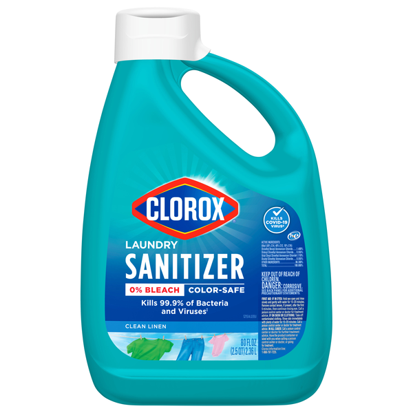 Clorox Fresh Linen Scent Laundry Sanitizer