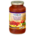 Food Lion Chunky Tomato Basil & Garlic Pasta Sauce
