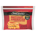 Sargento Natural American Sliced Cheese - 12 ct