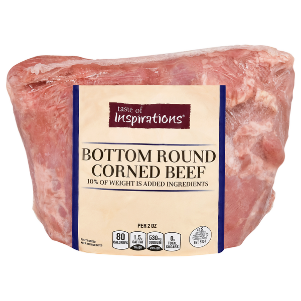 Taste of Inspirations Deli Bottom Round Corned Beef (Thin Sliced)
