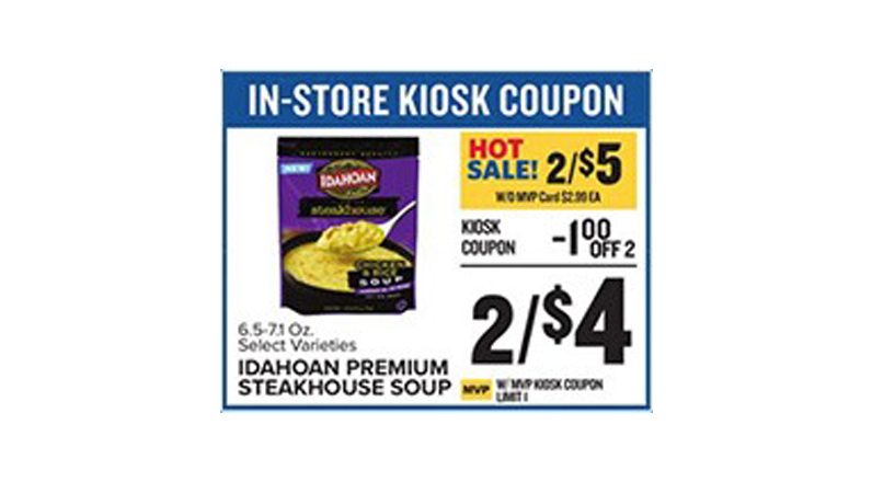 in store kiosk coupon