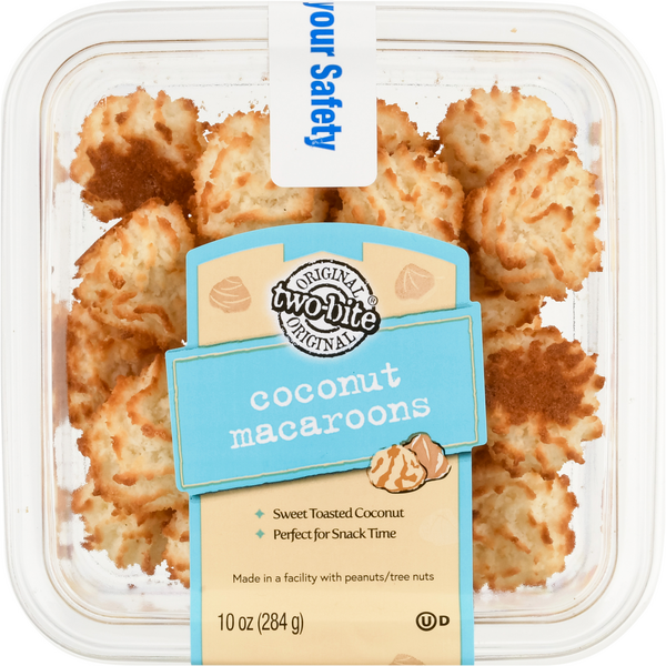 two-bite Coconut Macaroons Cookies