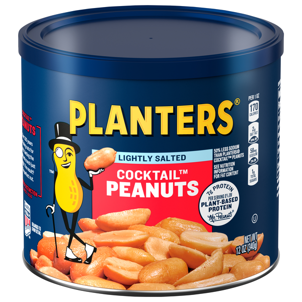 Planters Cocktail Lightly Salted Peanuts