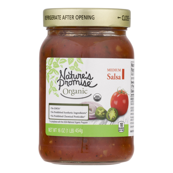 Nature's Promise Organic Medium Salsa