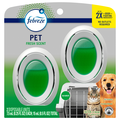 Febreze Small Spaces Pet Odor Eliminator Fresh Scent Air Freshener - 2 ct