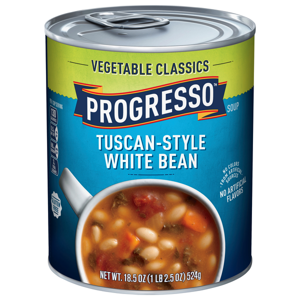 Progresso Vegetable Classics Gluten Free Tuscan Style White Bean Soup
