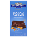 Ghirardelli Sea Salt Caramel Dark Chocolate Candy Squares