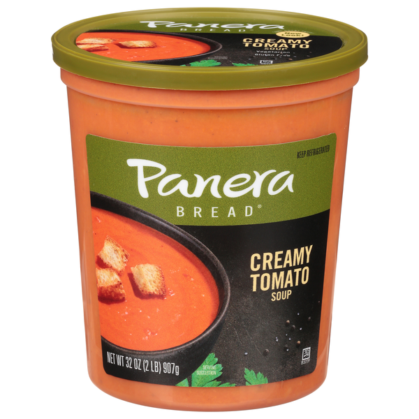 Panera Bread Creamy Tomato Soup Refrigerated