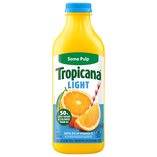 Tropicana Light Some Pulp 100% Orange Juice