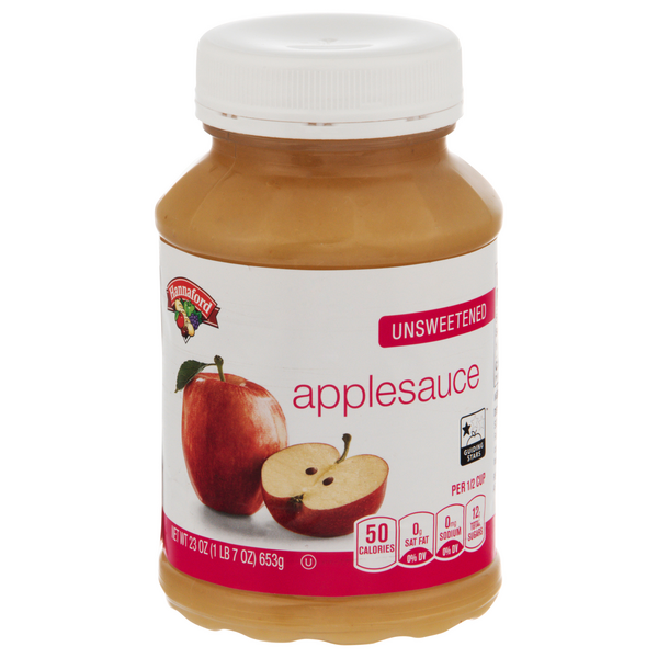 Hannaford Unsweetened Applesauce