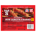 Bar-S Bun Length Classic Chicken & Pork Franks - 8 ct