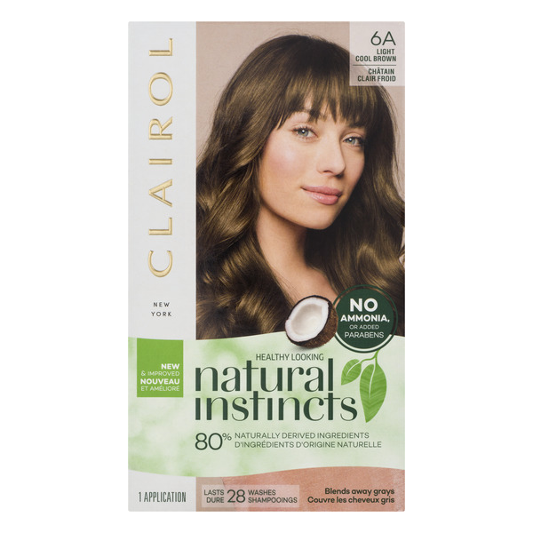 Save On Clairol Natural Instincts Hair Color Light Cool Brown 6a Order Online Delivery Stop Shop