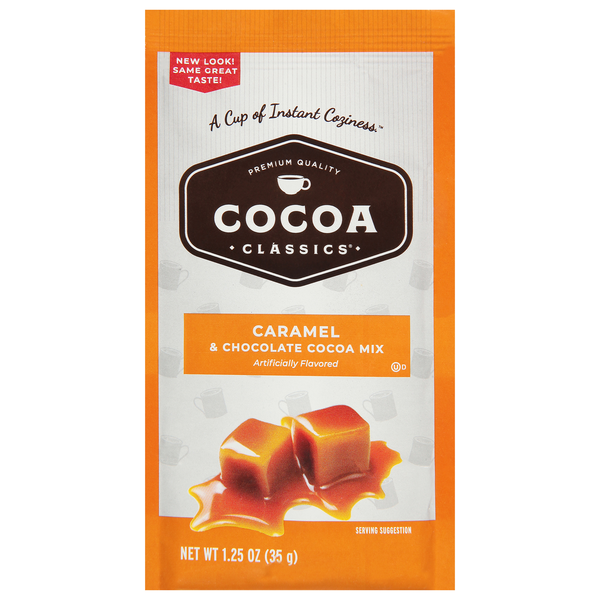 Cocoa Classics Caramel & Chocolate Cocoa Mix Packet