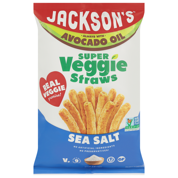 Jackson's Sea Salt Super Veggie Straws