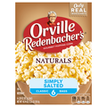Orville Redenbacher's Natural Simply Salted Classic Microwave Popcorn 6 ct