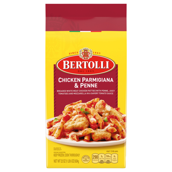 Bertolli Chicken Parmigiana & Penne Frozen Skillet Meal